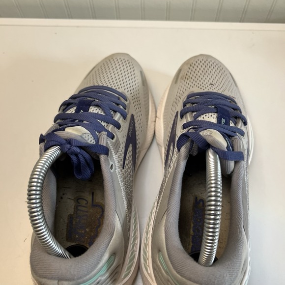 Brooks‎ Adrenaline GTS 22 Shoes Womens Size 7.5 Grey Purple Running Sneaker Read - Picture 8 of 11